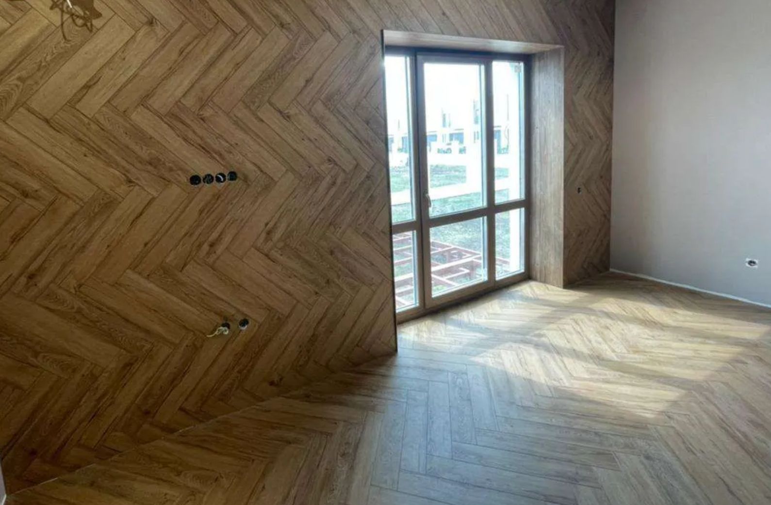 Укладка кварцвинила ёлочкой