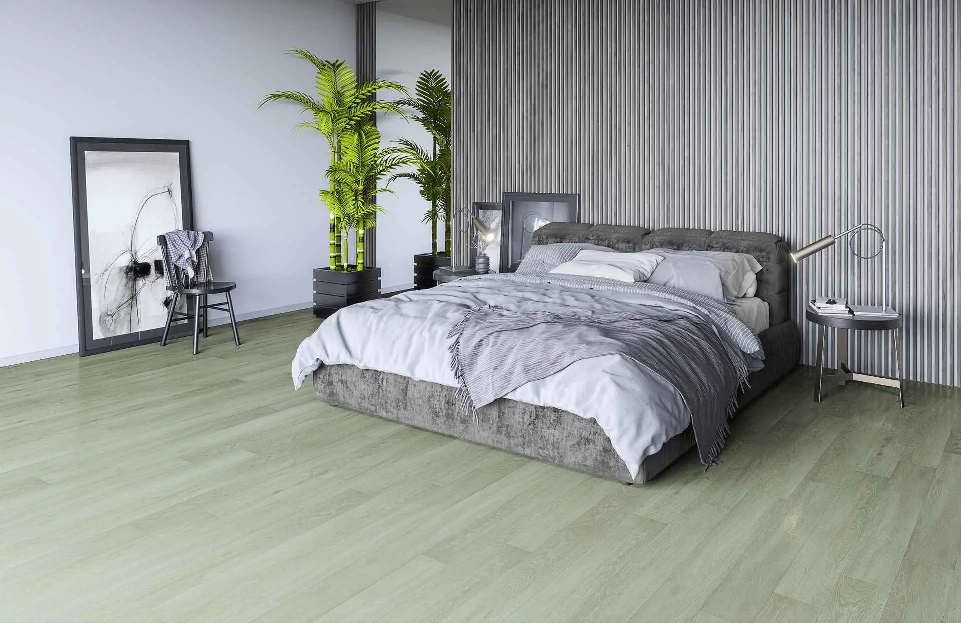 Кварцевый ламинат Home Expert 2106-12 Дуб Густой туман