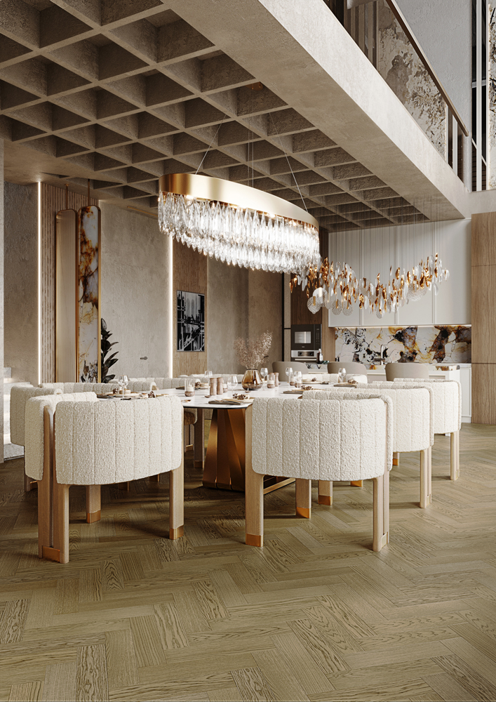 Кварцевый паркет: стиль, прочность и практичность